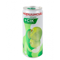 Напій  Моршинська зі смаком яблука 0.33л